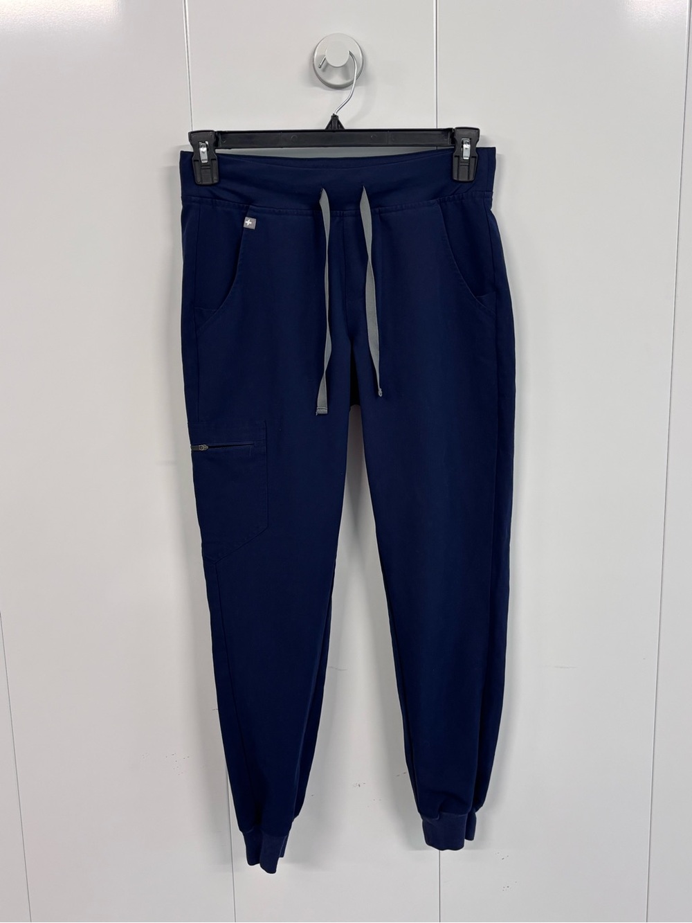 FIGS Technical Collection Navy Blue Jogger Scrub Pants Women's Size Small